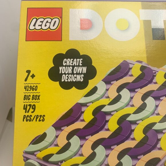 Lego Dots Big Box 41960 Create Your Own Designs 479 Pcs Arts & Crafts Set For Ag - Picture 3 of 3